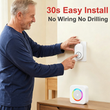 Doorbell Self-powered Wireless 1V2 Home Nursing Home Water-Proof Long-Distance Remote Control  No Camera No Battery Free Wiring Free Plug-In