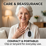 Pager Call Button Wireless 2V1 Long-Distance 433mhz High Volume Light Home Nursing Home Wiring Free SOS Emergency