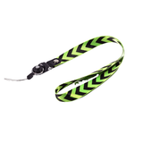 Lanyard Nylon Wearable Neck Strap Geometric Wave Pattern