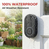 Doorbell Self-powered Wireless 1V1 Home Nursing Home Water-Proof Long-Distance Remote Control  No Camera No Battery Free Wiring Free Plug-In