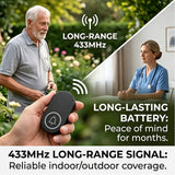Pager Call Button Wireless 1V2 Long-Distance 433mhz High Volume Light Home Nursing Home Wiring Free SOS Emergency