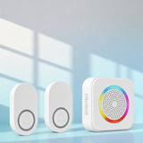 Pager Call Button Wireless 2V1 Long-Distance 433mhz Remote Control High Volume Light Home Nursing Home Wiring Free SOS Emergency