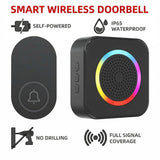 Doorbell Self-powered Wireless 1V2 Home Nursing Home Water-Proof Long-Distance Remote Control  No Camera No Battery Free Wiring Free Plug-In